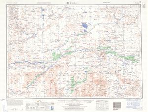 카이루}})를 포함한 지도 (AMS, 1955)