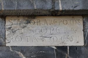 사토르 사각형, 산 조반니 피에베