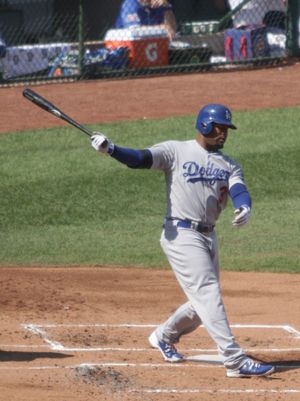 로스앤젤레스 다저스 시절(2014년 9월 19일)