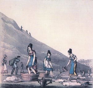 칼턴 언덕의 세탁부 (1825)