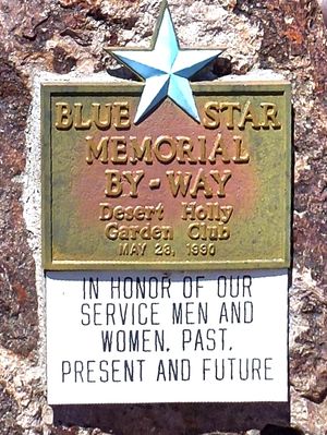 캘리코의 블루 스타 기념관