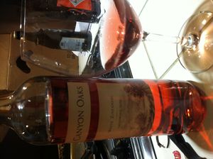 분홍색 화이트 진판델