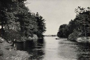 케네벙크 강 (Kennebunk River) 1903년 모습