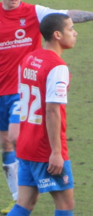 2013년 요크 시티에서 뛰는 오벵