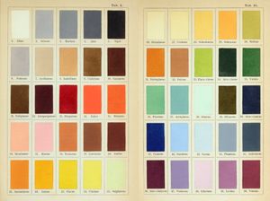 피에르 안드레아 사카르도의 색채 분류 척도