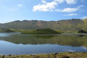 코르부 섬의 칼데라, 보호 구역