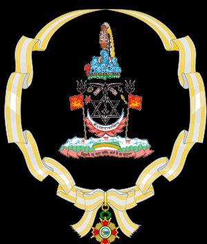 이사벨라 가톨릭 훈장의 여성 기사로서의 코말의 문장