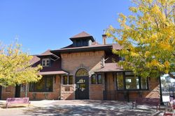 오리건 쇼트 라인 철도의 구 콜드웰역(2018년)