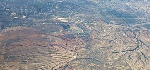 텍사스주 크레인의 항공 사진