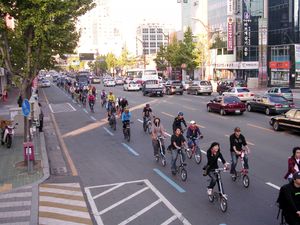 2006년 10월 28일 제2회 부산 자전거면 충분하다 축제 모습