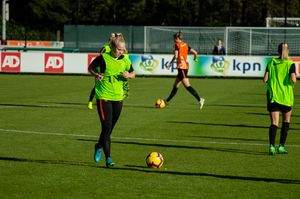 2018년 11월 6일, 네덜란드에서 훈련 중인 판 에스