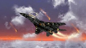 키이우의 유령 3D 팬 아트