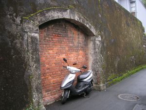 구 타이베이 형무소 정문의 잔해