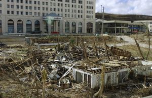 태풍으로 인한 괌의 피해