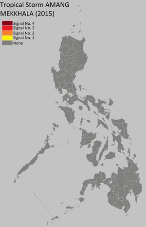 열대 폭풍 메칼라(아망)가 필리핀을 통과하고 비껴갈 때 발행된 PSWS의 애니메이션