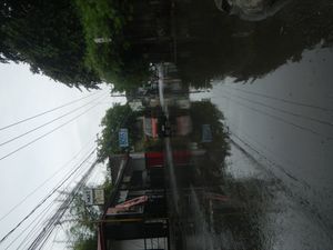 몰라베로 인해 발리우아그에서 발생한 침수