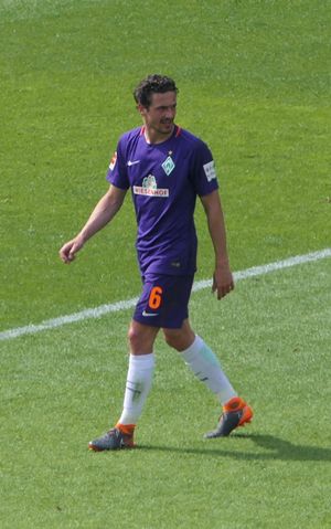 2018년 베르더 브레멘에서 뛰고 있는 딜레이니