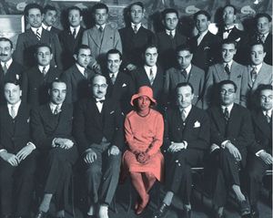 파리에 있는 북아프리카 무슬림 학생 협회(AEMNA)의 튀니지 회원