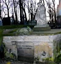 테클라 봉다제프스카의 묘(바르샤바, 보본스키 묘지)