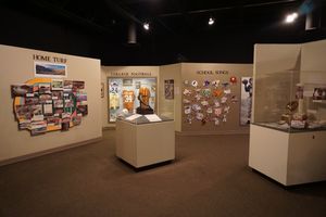 풋볼 명예의 전당 전시물