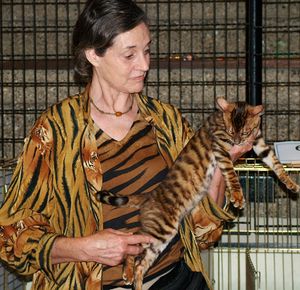 2007년 프랑스 TICA 쇼의 주디 서든