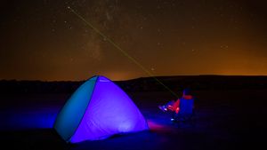 투즈호의 장노출 야경