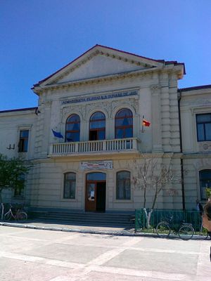 1868년부터 1921년까지 술리나에 위치한 다뉴브강 위원회의 궁전, 툴체아주, 루마니아