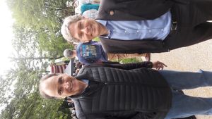 2021년 5월 뉴저지주 서밋에서 열린 현충일 추모 행사에서 맬리나우스키