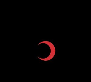 오스만 적신월 사회(Hilâl-i Ahmer Cemiyeti) 엠블럼