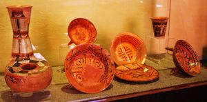 향토 박물관의 선(先) 스페인 시대 도자기