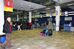 티바트 공항 터미널 - 체크인 구역