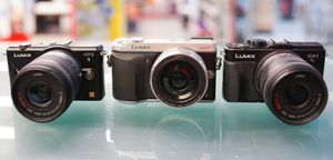 GF2, GX7 및 GX1 비교.