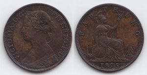 1875년 빅토리아, 파딩 구리