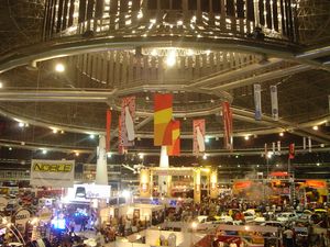 2005년 8월 Castrol Xtreme Auto Show 행사 중의 돔