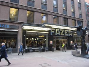 핀란드의 칼 파제르 카페