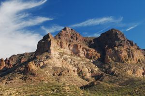 피켓포스트 봉, 수페리어 위에 있는 주요 랜드마크