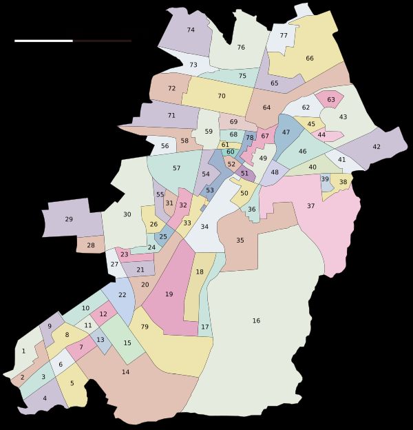 펑산 구 구획도