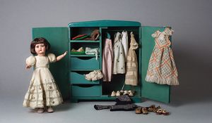 1936–1939년경 Marilú 아르헨티나 패션 인형 모델과 다양한 의상들