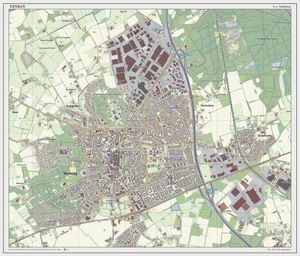 2013년 12월 펜레이(마을) 지도