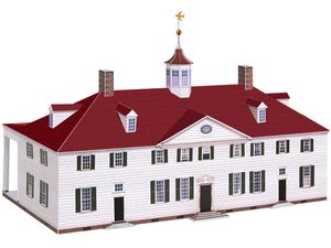 마운트 버논의 페이퍼 모델