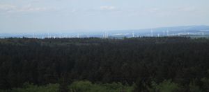 비스마르크 타워에서 바라본 풍경 (타우프슈타인 2015)