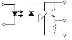 출력측 증폭기 회로가 있는 빠른 포토다이오드 옵토아이솔레이터