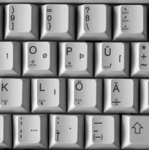 독일 T2 자판 (세부 묘사), "." 키에 ZWNJ 기호 표시