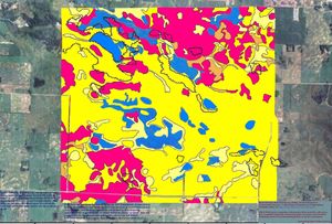 빙하 호수 주립 공원 지역의 토양