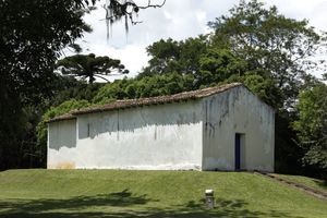 산타 바르바라 예배당, 위치 변경 전에 정착이 시작될 곳