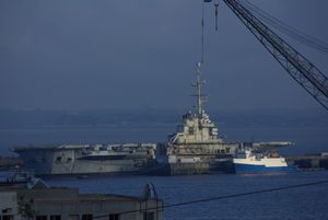 폐기를 위해 이동하기 전인 2008년 브레스트의 클레망소