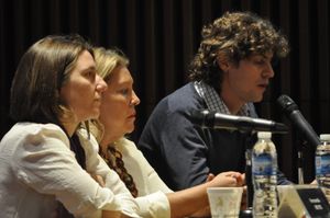 엘리사 카리오, 페르난다 레예스 그리고 마르틴 루스토, 시민 연합 ARI의 UNEN 지도자들