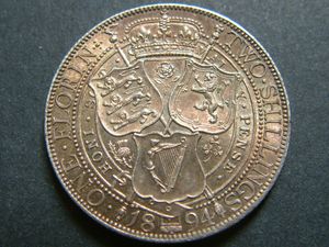 1894년 플로린(에드워드 포인터 경 디자인)