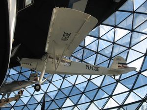 유고슬라비아 공군의 K-65, 세르비아, 베오그라드 항공 박물관에 전시되어 있다.