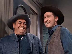 리즈 (오른쪽)는 1960년 본난자에 출연했다.